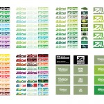Recherches couleurs logo Zoomyn