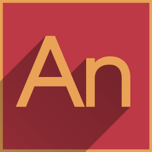 icone animate (flash) flat design