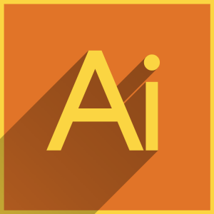 icone illustrator flat design