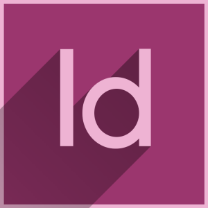 icone indesign flat design