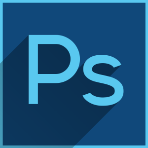 icone photoshop flat design